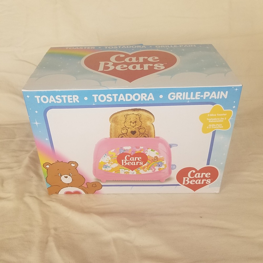 Care Bears Toaster Unisex OS Pink New 2-Slice Toasts Bear Image TSTE-CBE-LS1-HOB